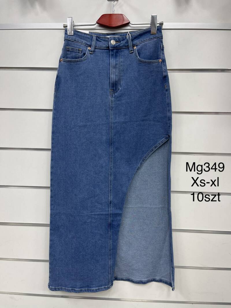 Spódnica  damska Jeans.Roz XS-XL. 1Kolor. Paszka 10szt.