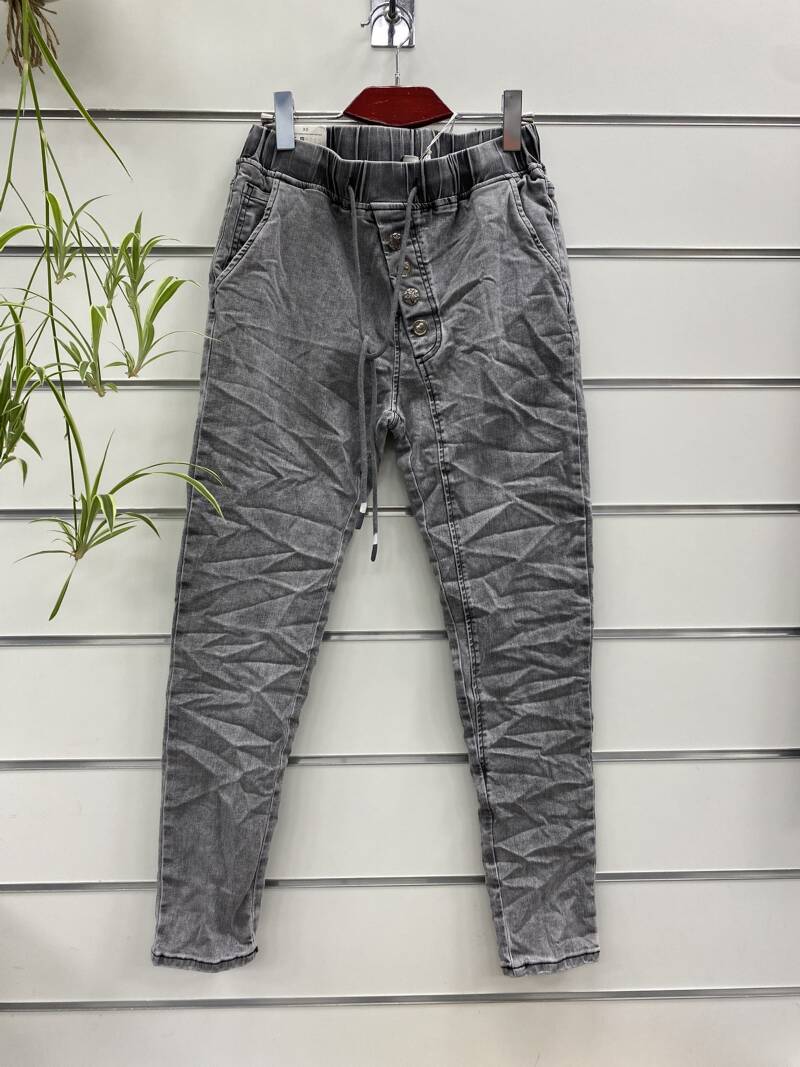 Spodnie damska jeans . Roz XS-XL. 1 kolor. Paszka 12szt.  