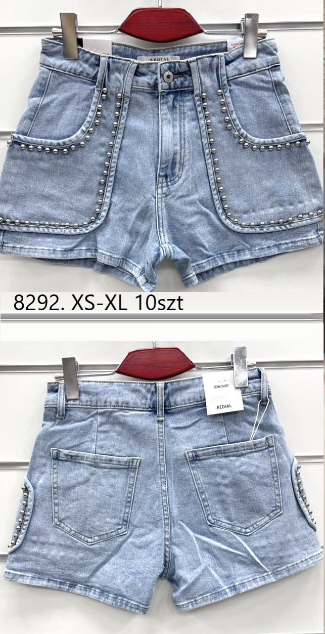 Szorty damskie jeans   Roz XS-XL .  Paczka 12szt