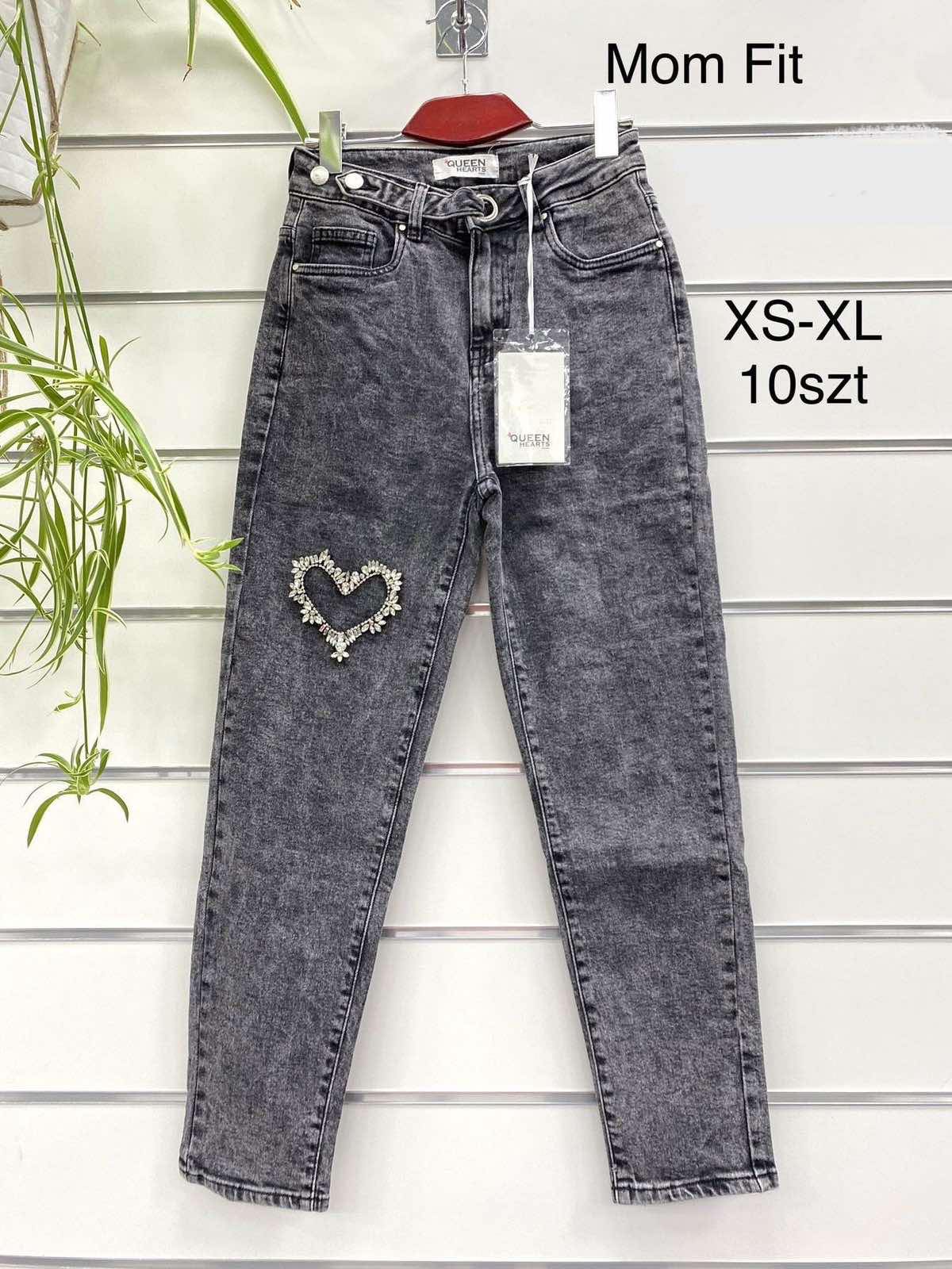 Spodnie damskie jeans .Roz XS-XL . Paczka 10szt