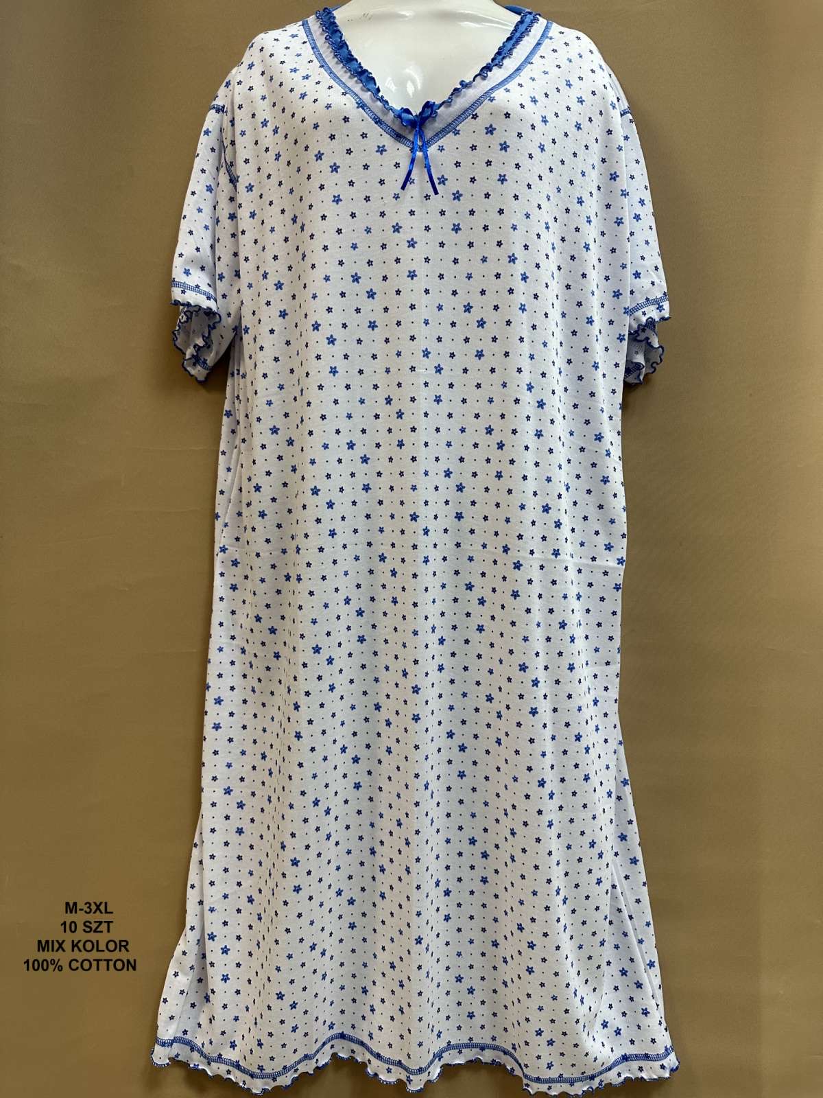 Koszula damska Roz M-3XL, Mix Kolor Paczka 10 szt
