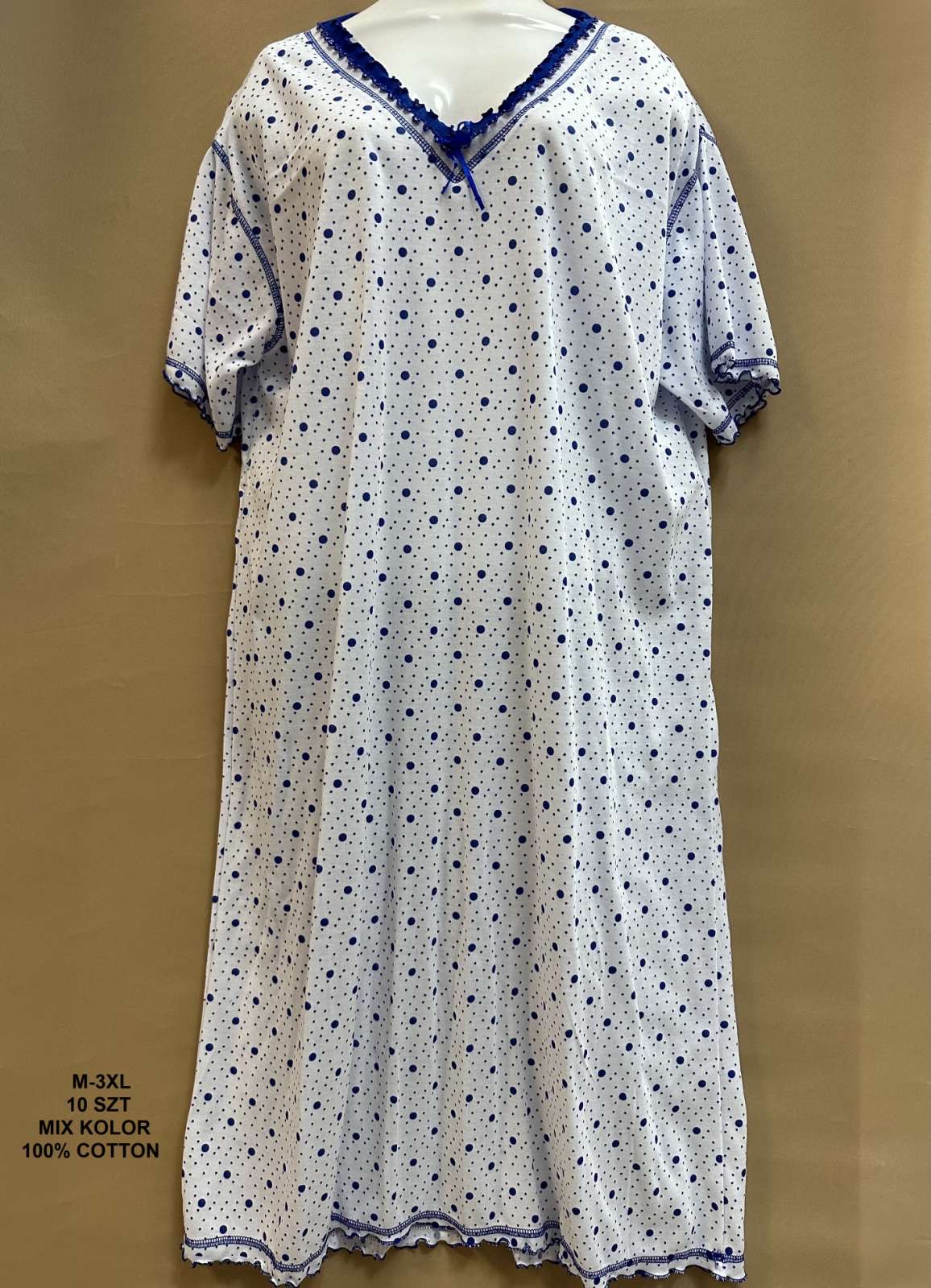 Koszula damska Roz M-3XL, Mix Kolor Paczka 10 szt