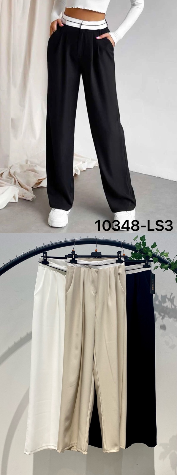Spodnie  damska (Włoskie produkt) Roz SM.1 kolor Paczka 2 szt