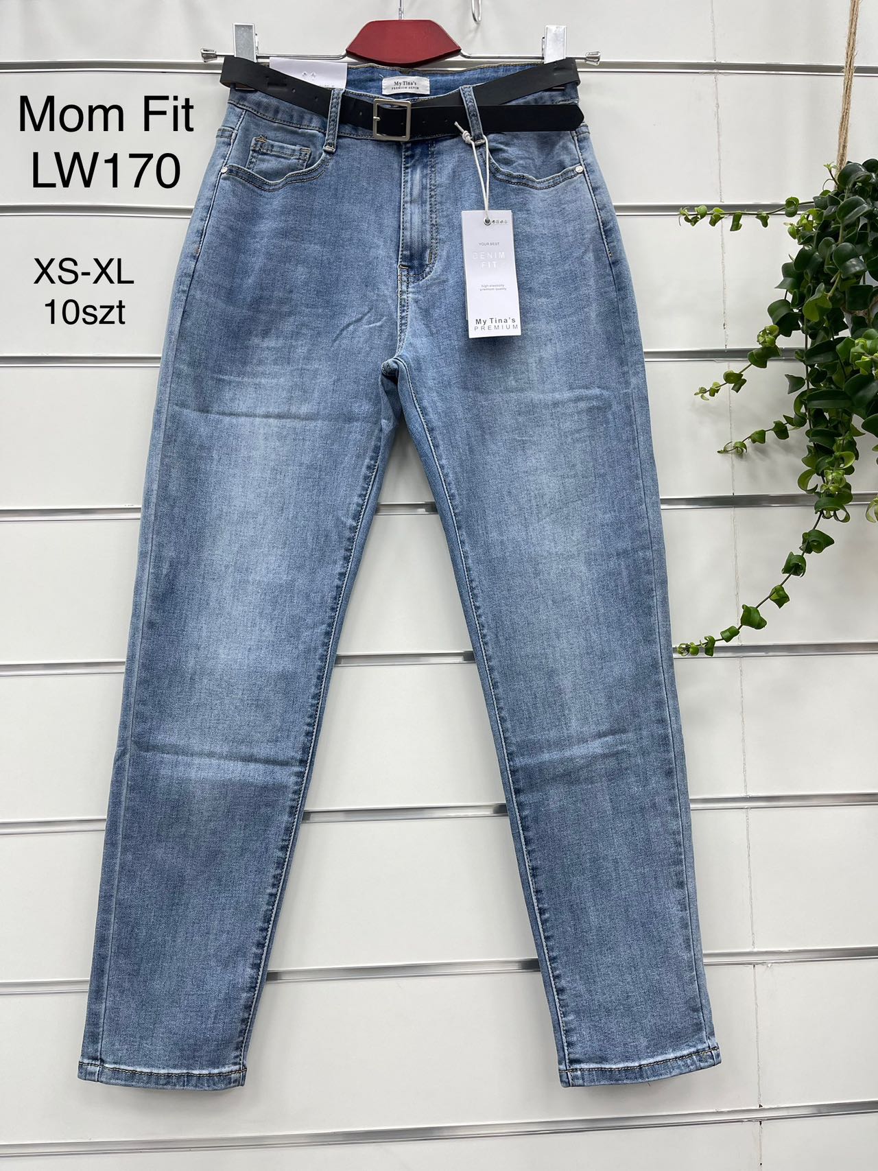 Spodnie damskie jeans Roz XS-XL Paczka 10 szt