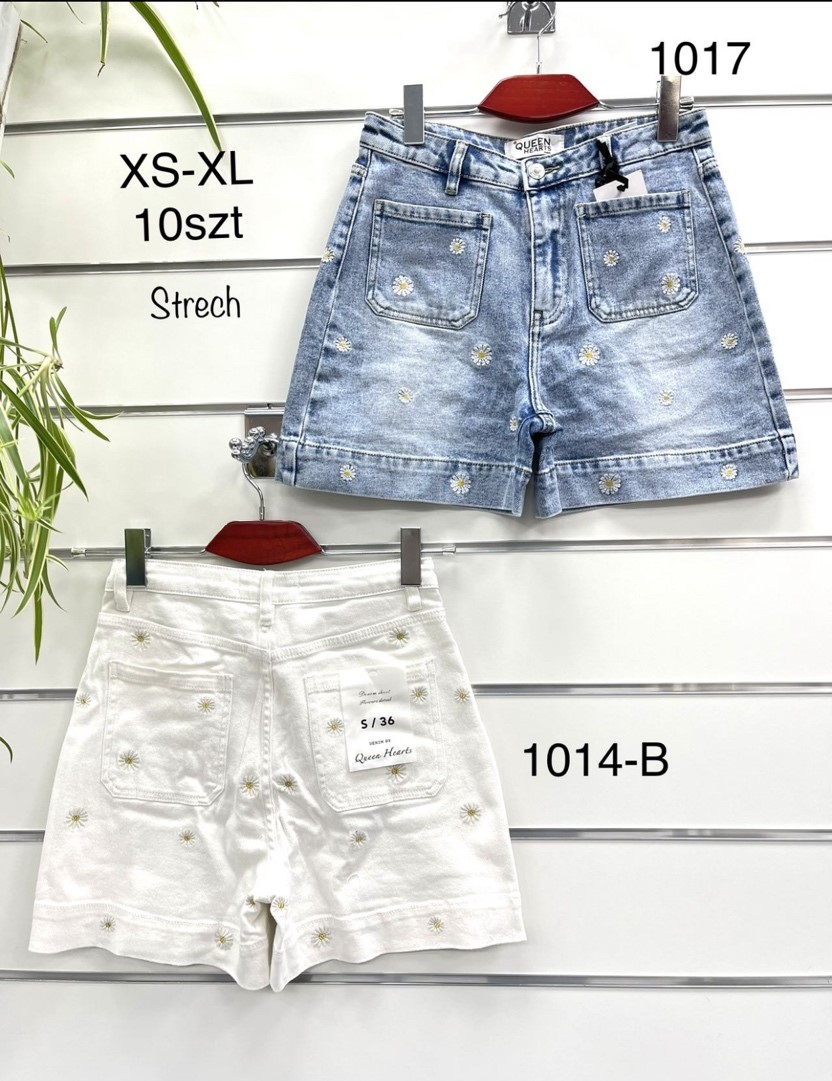 Szorty damskie jeans Roz XS-XL Paczka 10 szt