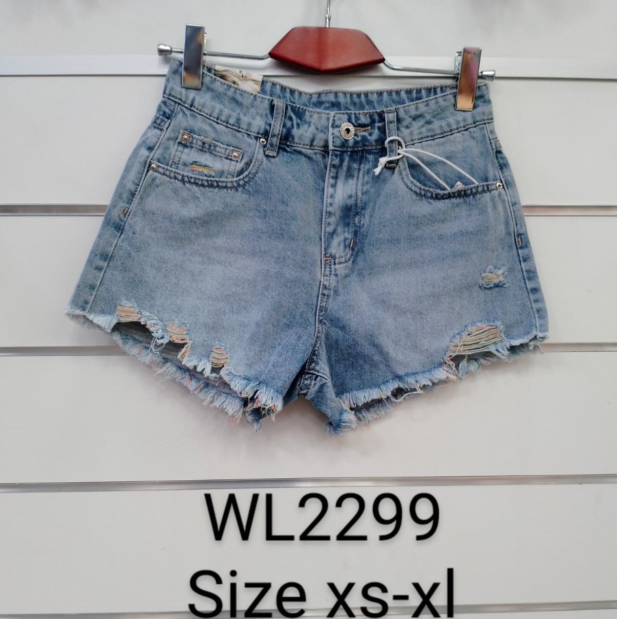 Szorty damskie jeansy RozXS-XL ,  Paczka 10 szt