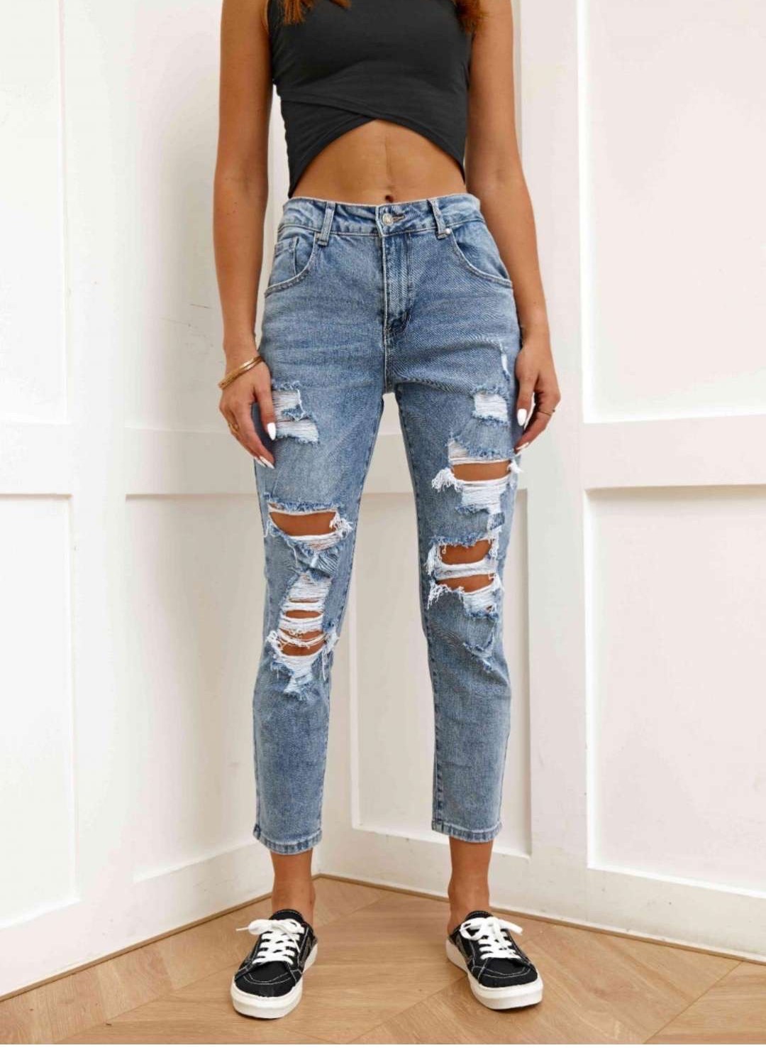 Spodnie  damskie jeans   Roz 34-42 .  Paczka 10 szt