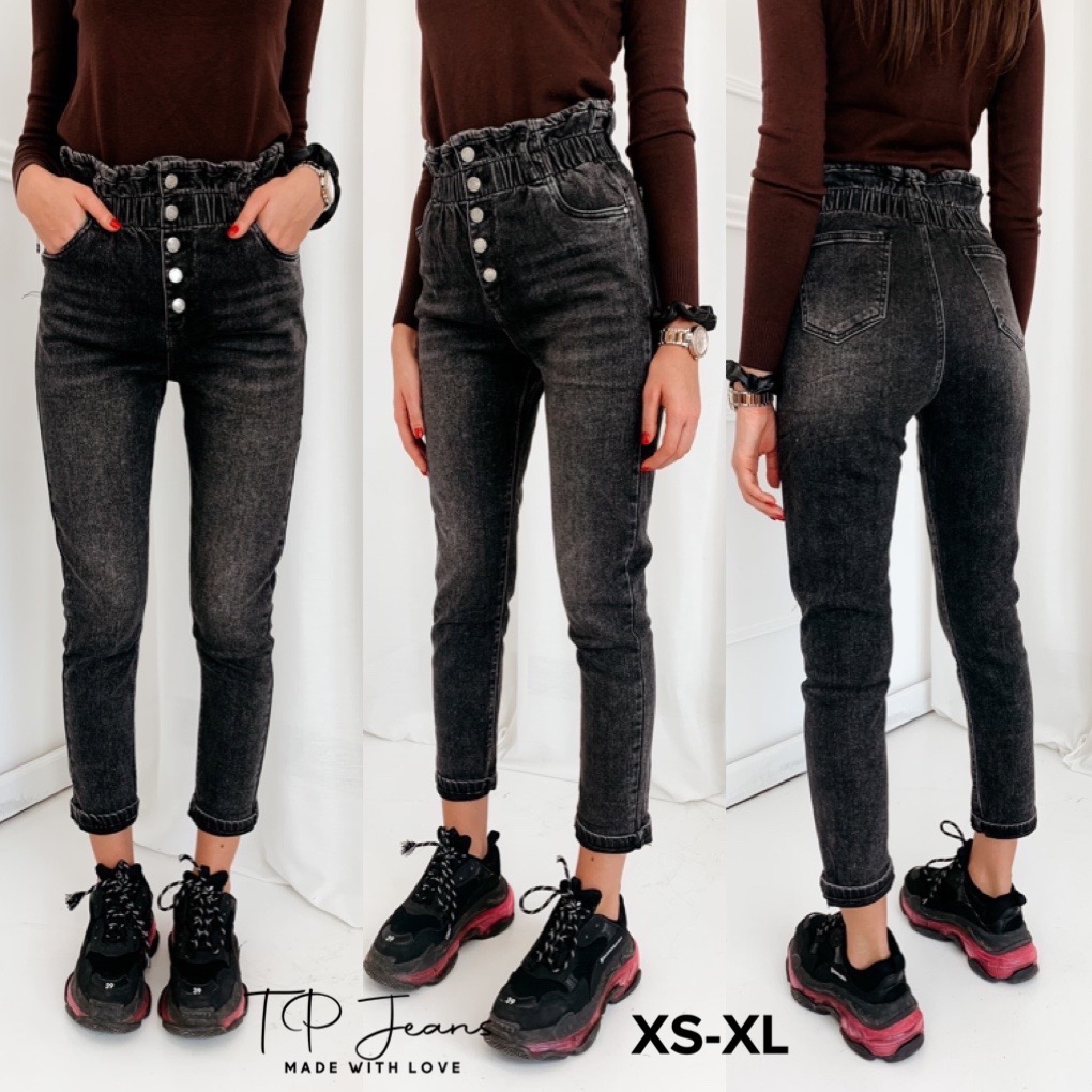 Spodnie damskie jeans Roz  XS-XL.  1 kolor . Paczka 12szt