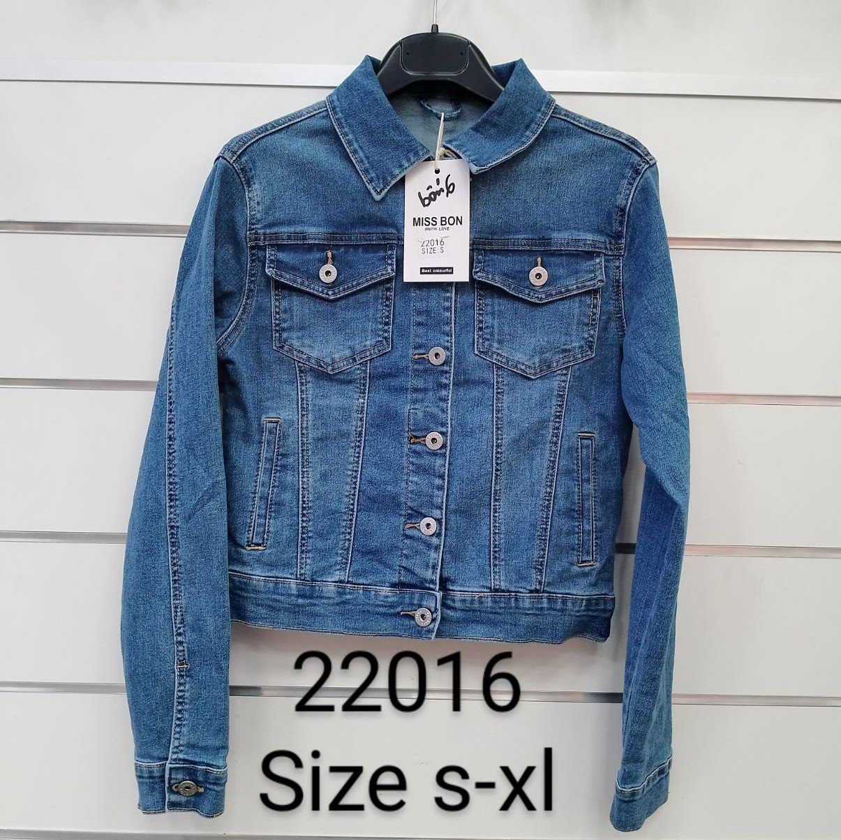 Kurtka  damskie jeansy Roz S-XL ,  Paczka 10szt