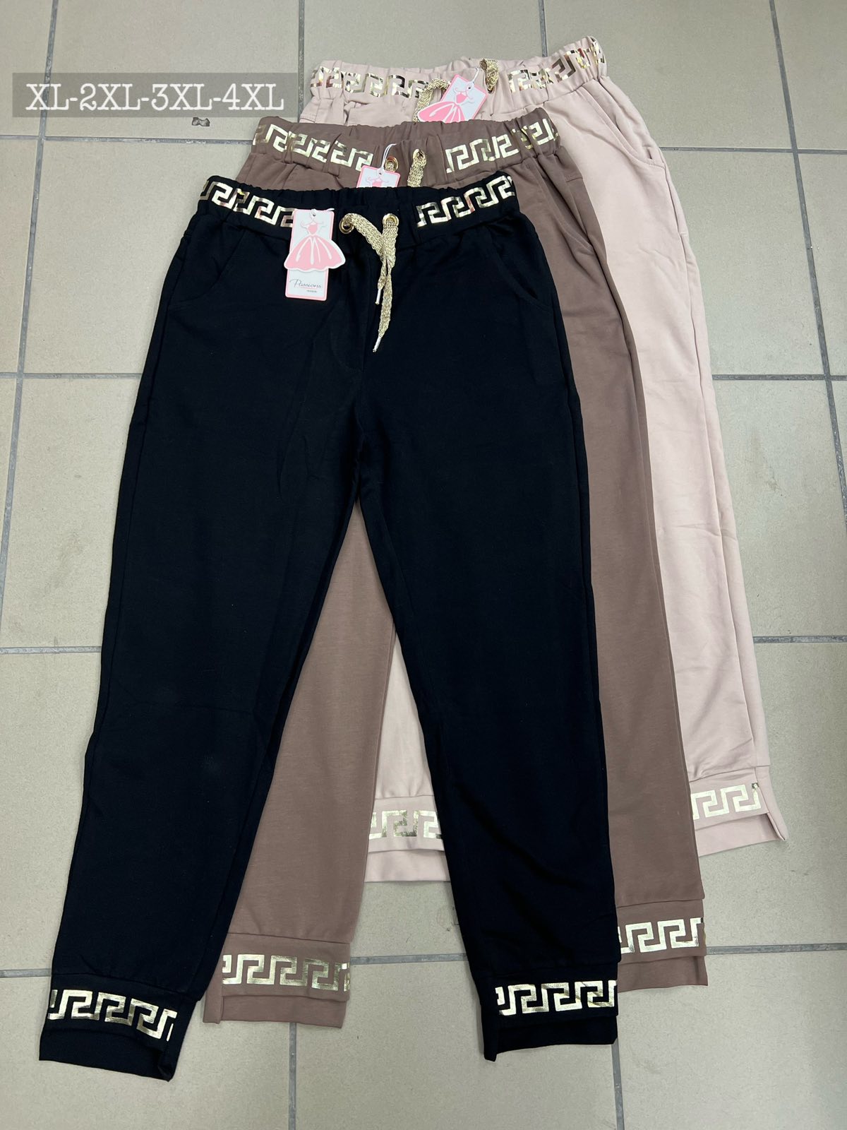 Spodnie damska ( Turecki produkt) Roz XL-4XL , 1 kolor Paczka 4szt