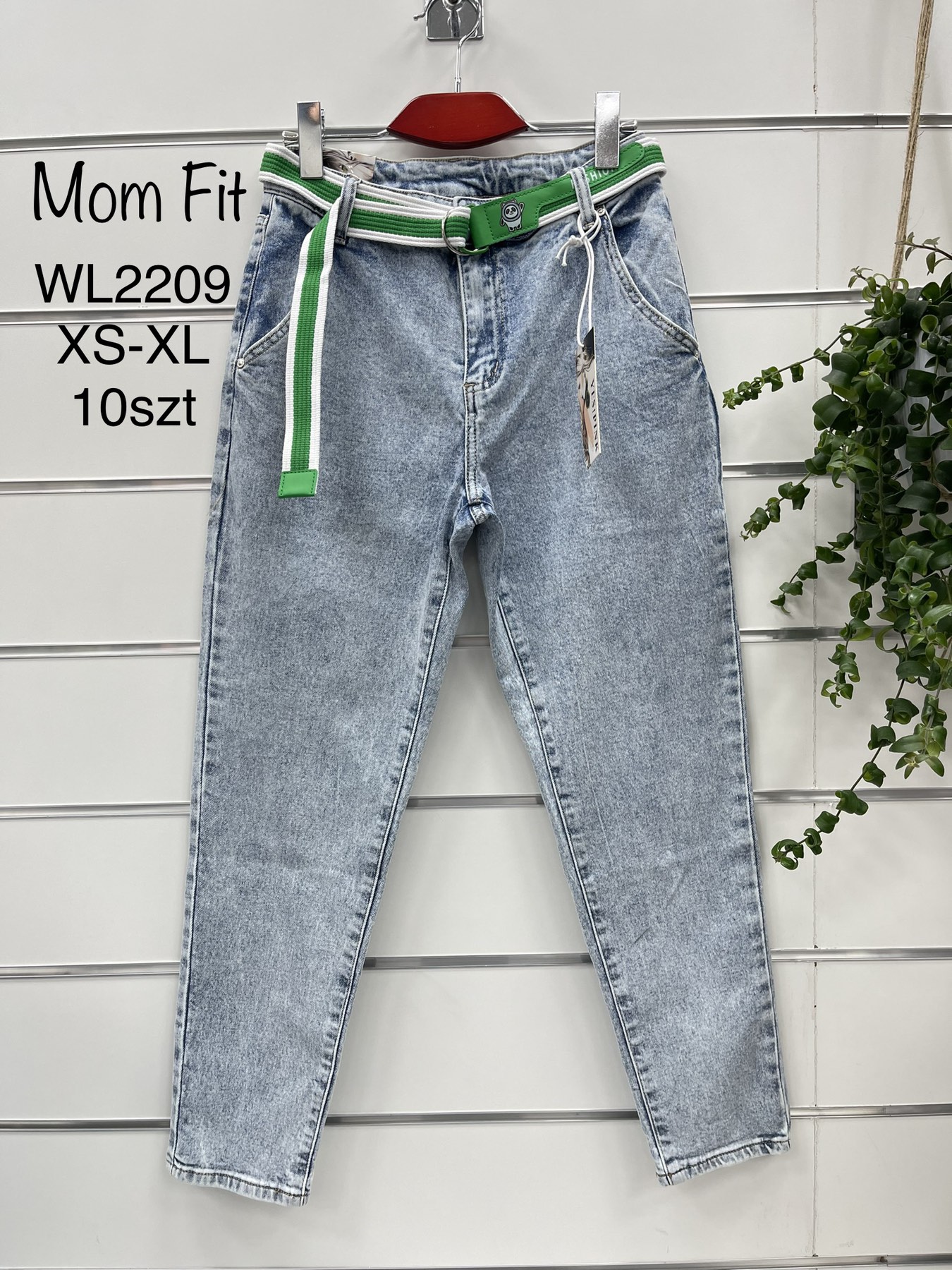 Spodnie  damska jeans  . Roz XS-XL. Paszka 10 szt . 1 Kolor .