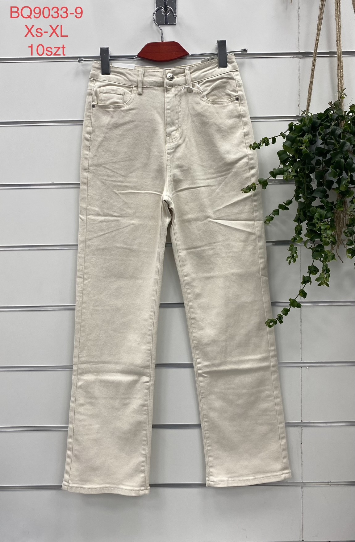 Spodnie  damskie jeansy Roz XS-XL,  Paczka 10 szt