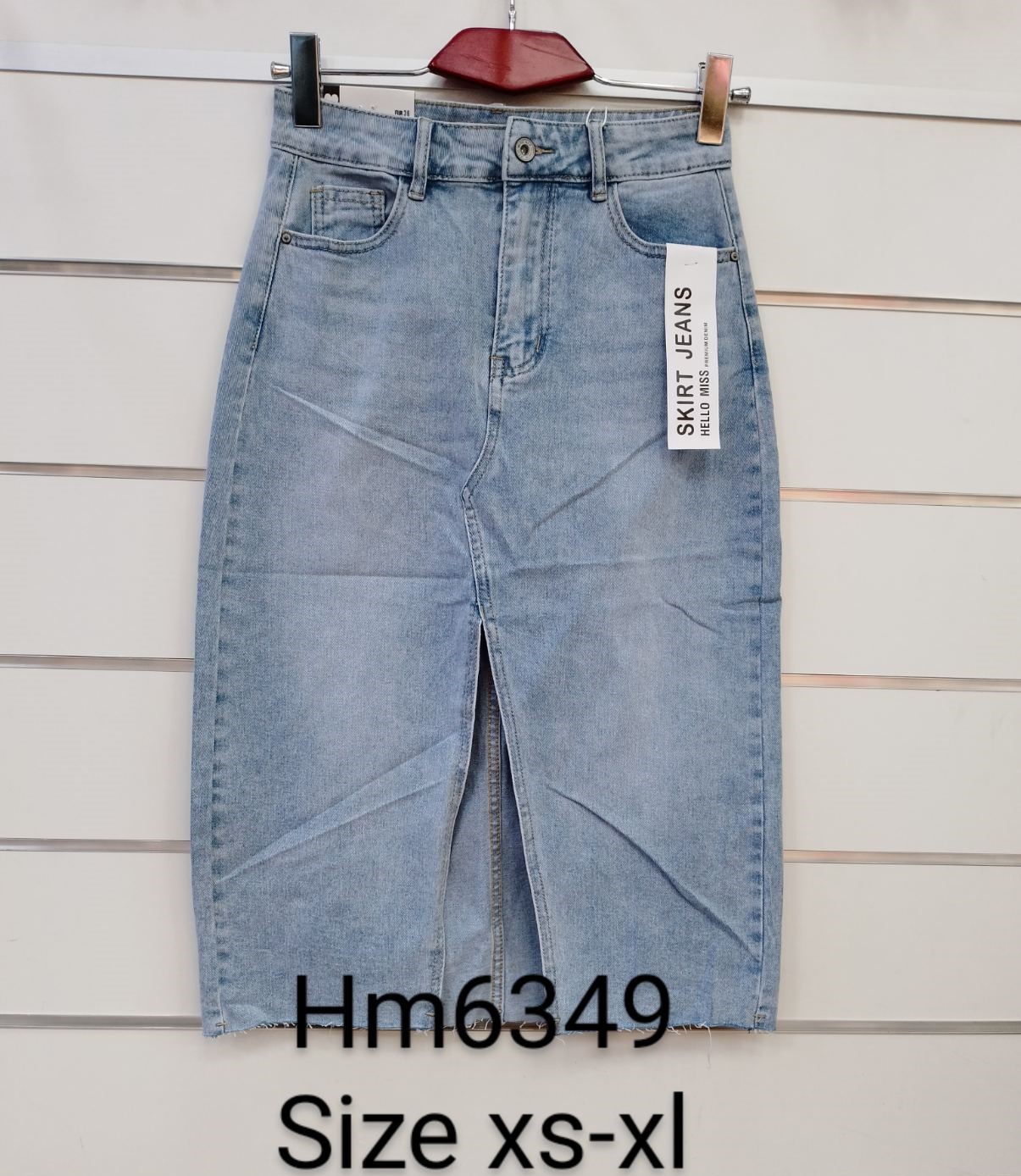 Spódnica  damskie jeansy   Roz XS-XL.  1  kolor . Paczka10szt