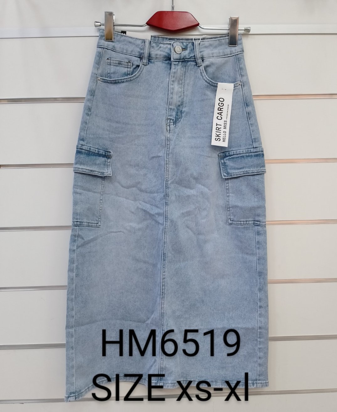 Spódnica  damskie jeansy Roz XS-XL ,  Paczka 10szt