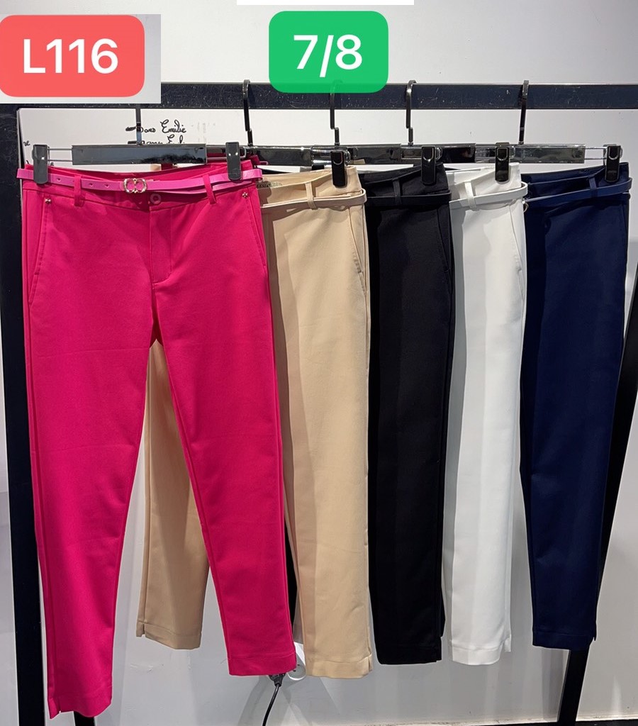 Spodnie damska materiałowe .Roz L-4XL. 1 Kolor . Paszka 8szt.