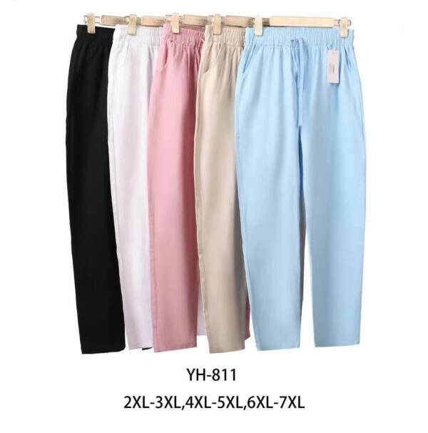 Spodnie damskie Roz 2XL-7XL, Mix kolor Paczka 15 szt