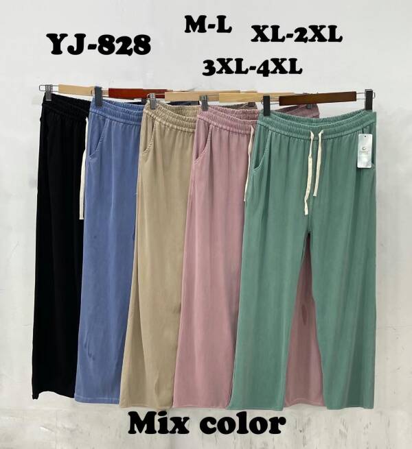 Spodnie damskie Roz M-4XL, Mix kolor Paczka 15 szt