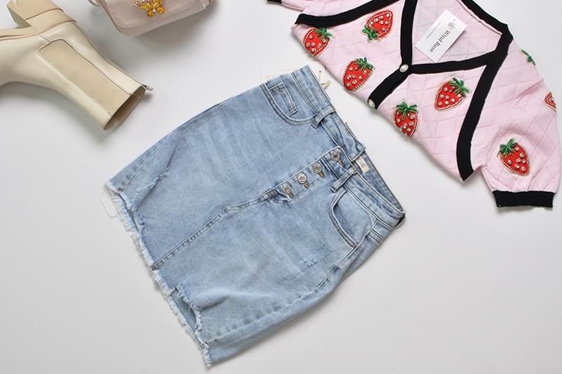 Spódnica damskie jeansy roz XS-XL .1 kolor. Paczka 12 szt