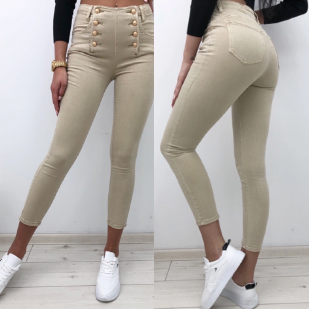 Spodnie  damskie jeansy roz 34-42 .1 kolor. Paszka 10 szt