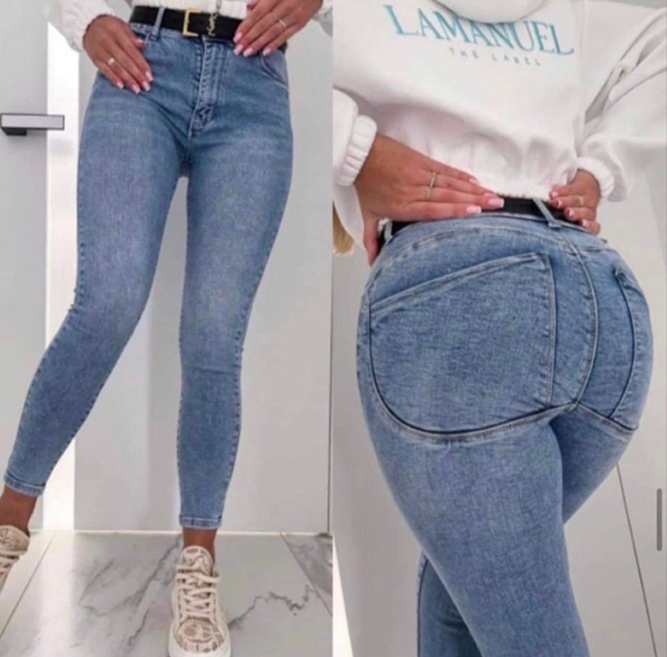 Spodnie  damskie jeans Roz  29-38. 1 kolor . Paczka 12szt