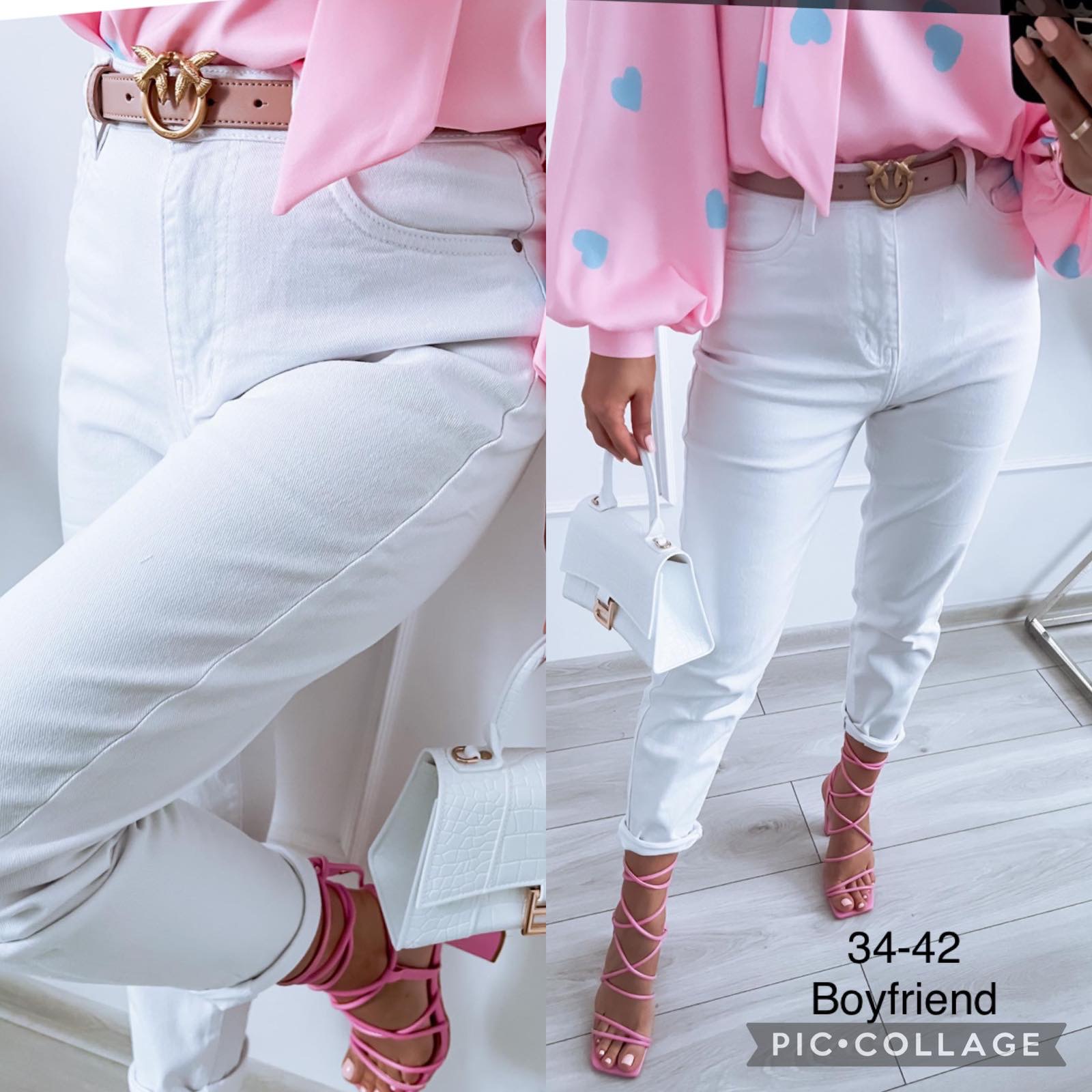 Spodnie damskie jeans Roz  34-42 .  1 kolor . Paczka 10szt