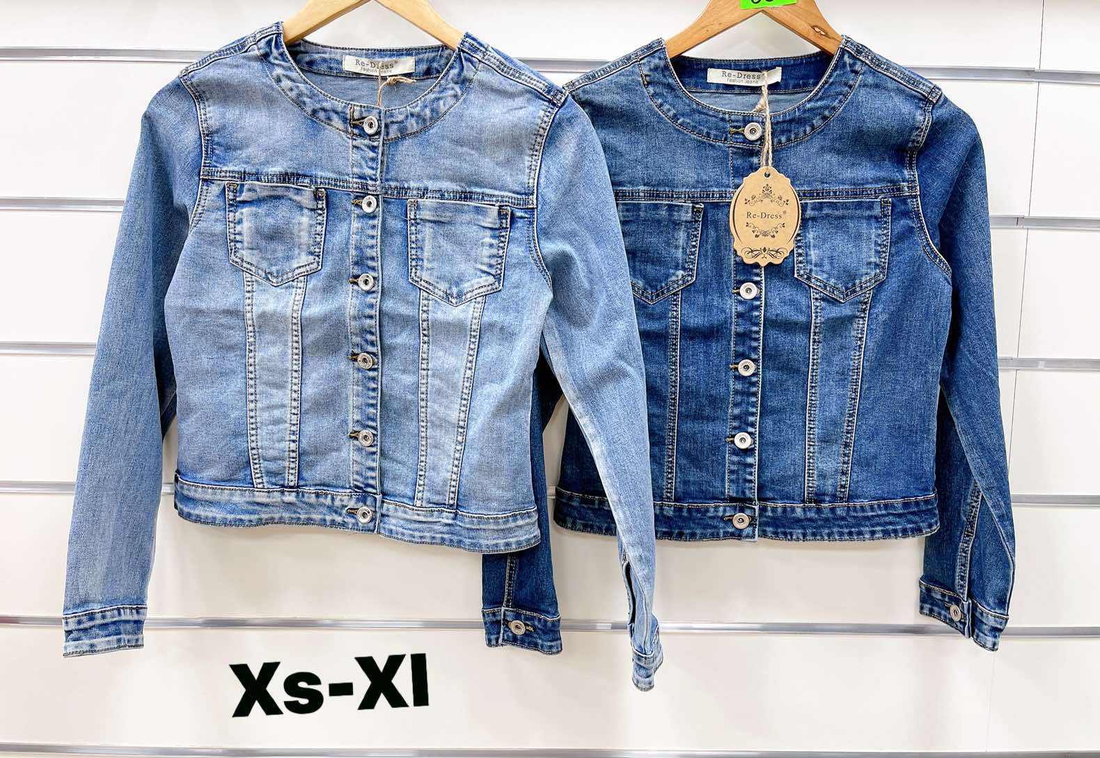 Kurtka  damskie jeans  Roz  XS-XL.  1 kolor . Paczka 10szt