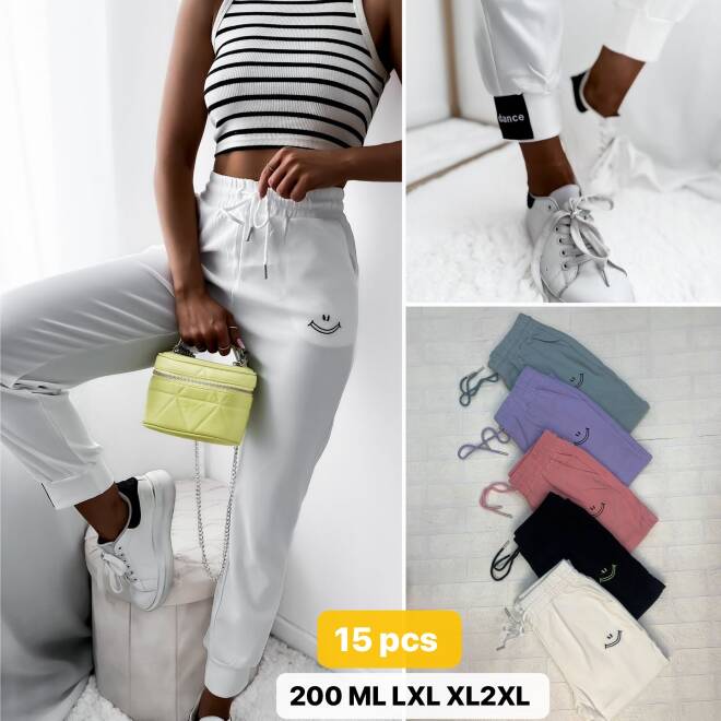 Spodnie damskie Roz M/L-L/XL-XL/2XL, Mix Kolor Paczka 15 szt