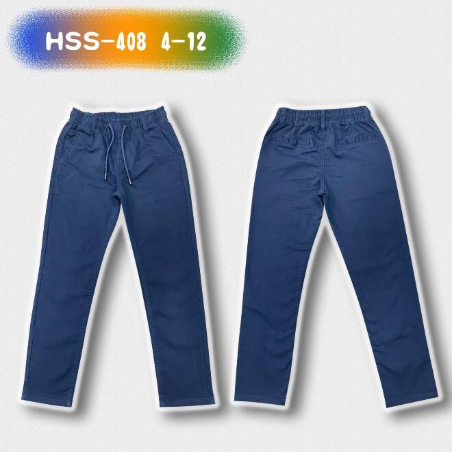 Spodnie dresowe chłopięce Roz 4-12, Paczka 12 szt, Mix kolor
