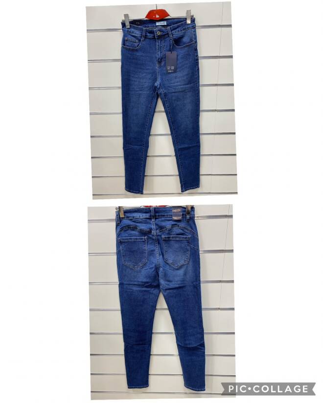 Jeansy damskie Roz Standard, 1 Kolor Paczka 12 szt