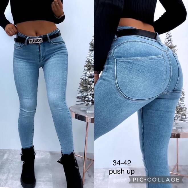 Jeansy damskie Roz 34-42, Mix Kolor Paczka 12 szt