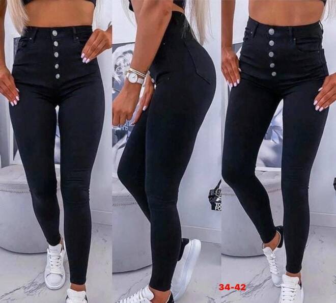 Jeansy damskie Roz 34-42, Mix Kolor Paczka 12 szt