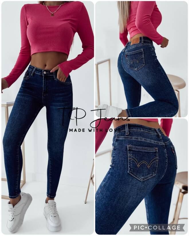 Jeansy damskie Roz Standard 1 Kolor Paczka 12 szt