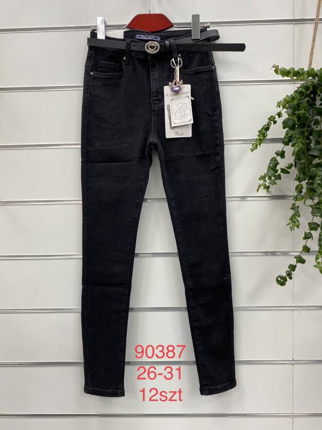 Jeansy damska Roz 25-31 1 kolor Paczka 10 szt