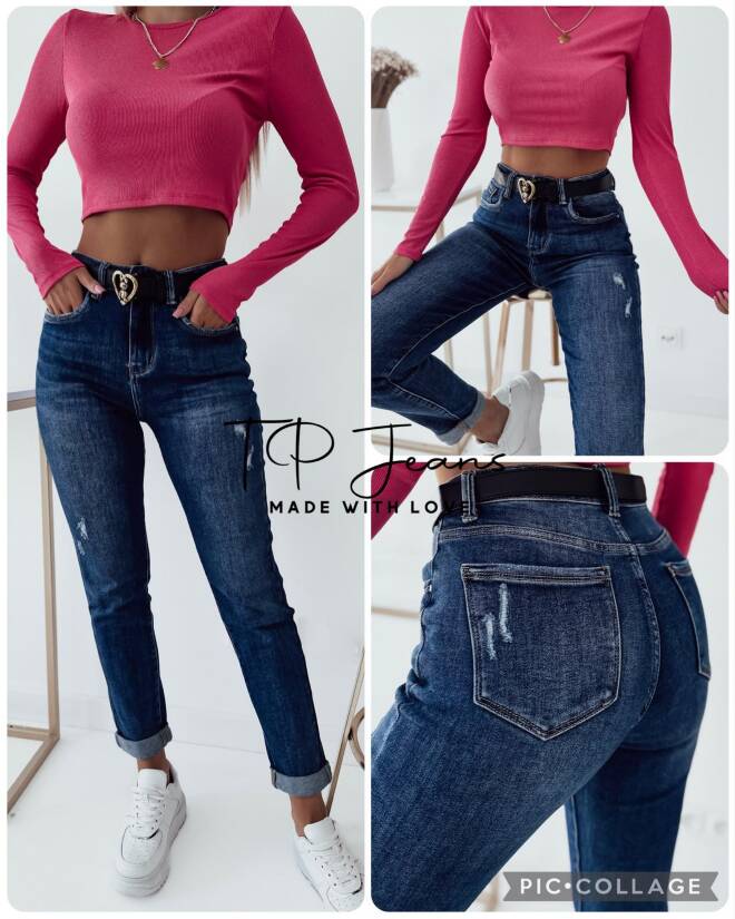 Jeansy damskie Roz Standard, 1 Kolor Paczka 12 szt
