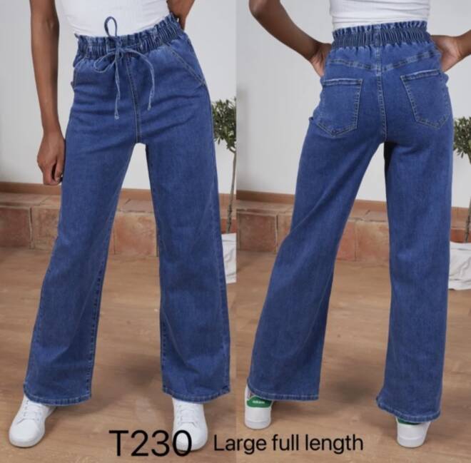 Jeansy damskie Roz  34-42, 1 kolor Paczka 10 szt