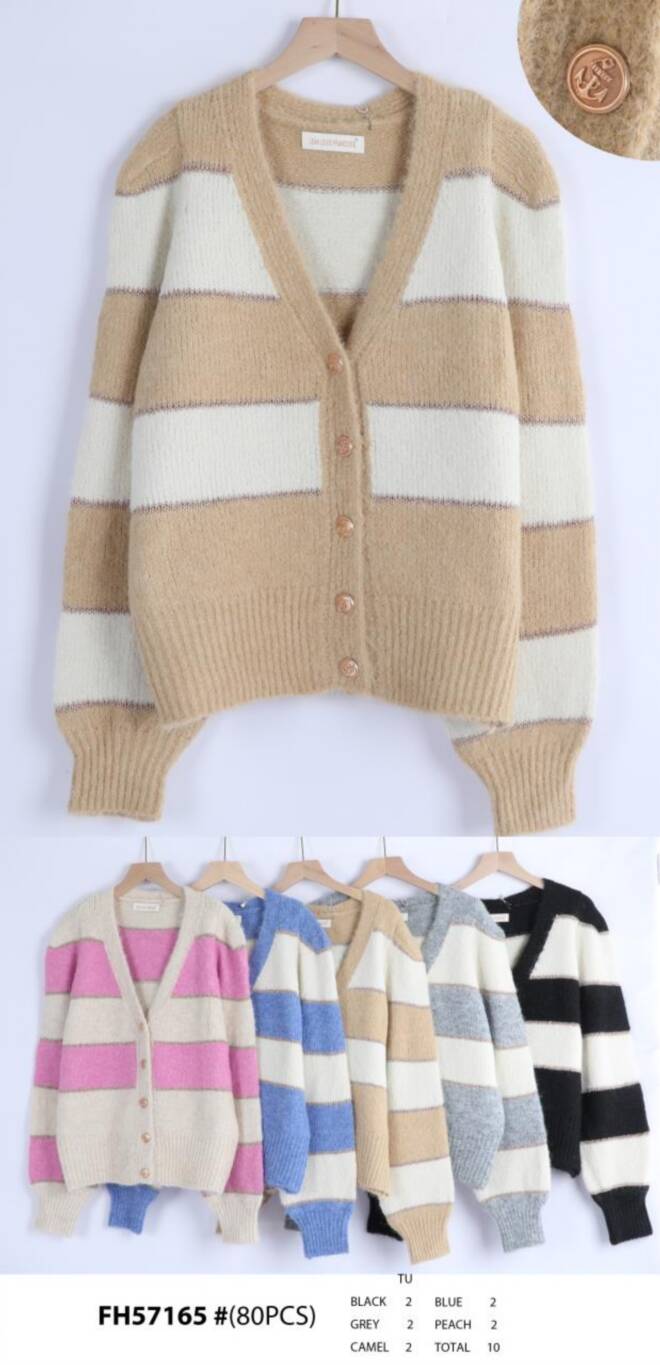 Swetry damska (Francja produkt) Roz Standard Mix kolor, Paszka 12 szt