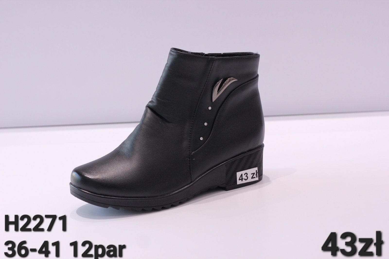 BOTKI Damskie 36-41/ 12 par