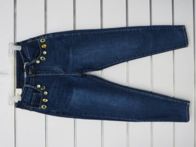 Jeansy Damskie Roz XS-XL, 1 Kolor Paczka 10 szt