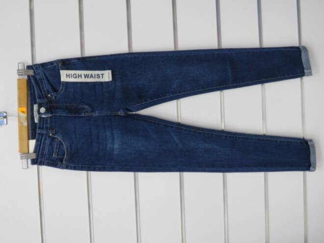 Jeansy Damskie Roz XS-XL, 1 Kolor Paczka 10 szt