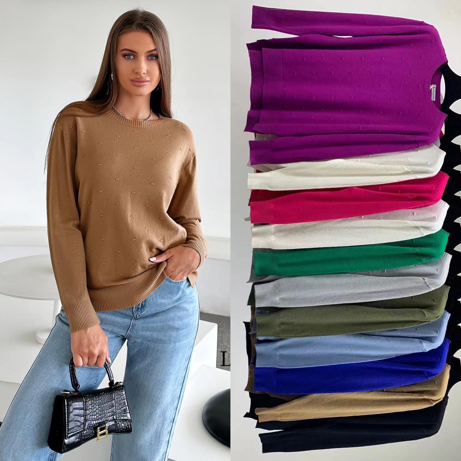 Bluzka damska (Włoskie produkt) Roz Standard Mix kolor Paczka 5 szt