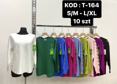  Swetry damskie Roz S/M-L/XL . Mix kolor Paczka 10szt