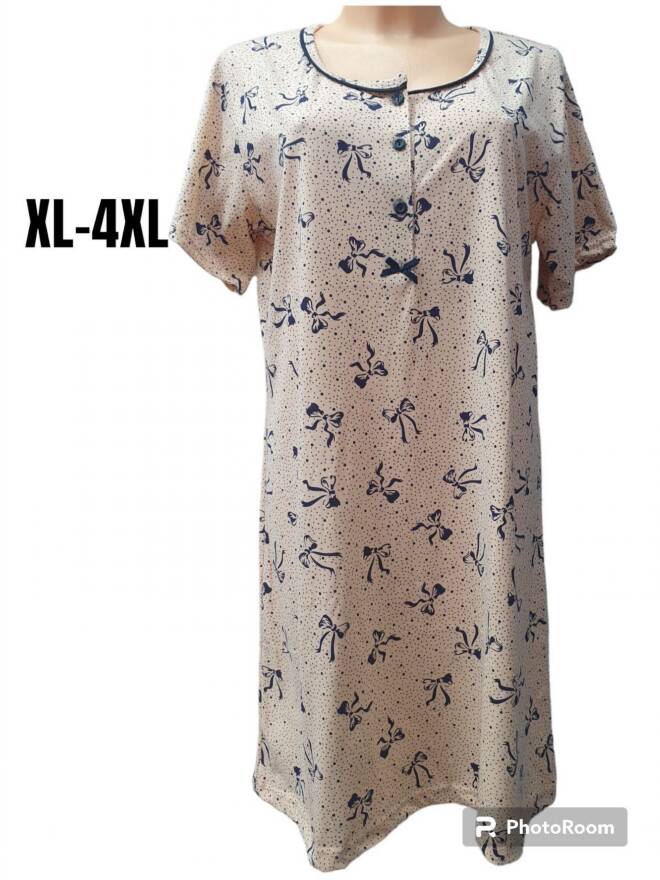 Piżama damska (Turecki produkt ) Roz XL-4XL, Mix kolor Paczka 12 szt