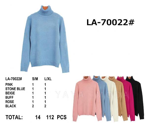 Swetry damska (Francja produkt) Roz Standard Mix kolor, Paszka 14 szt