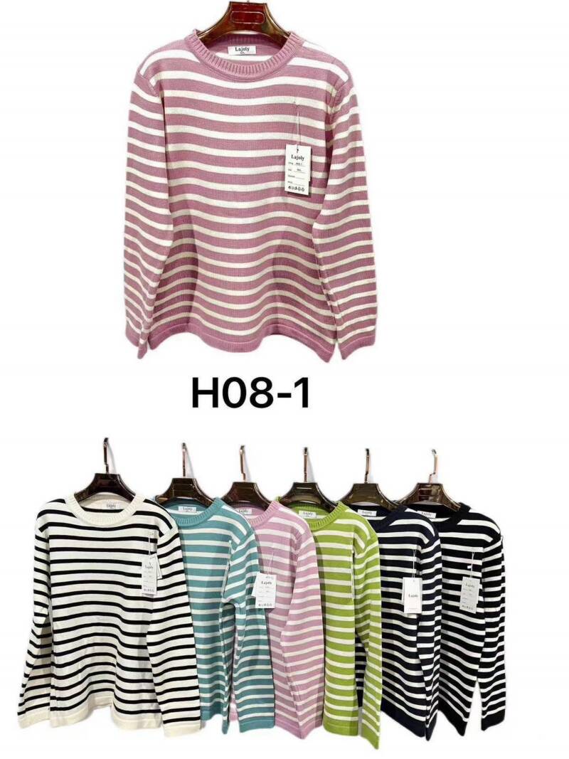 Swetry alpaka  damskie Roz Standard. Mix kolor Paczka 12szt