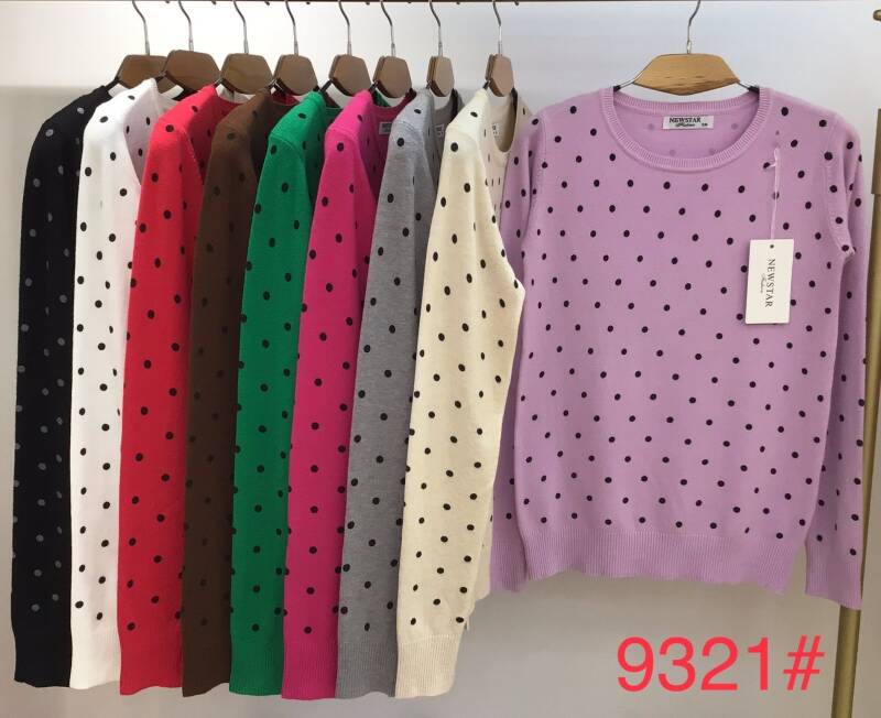 Swetry damska (Francja produkt) Roz Standard Mix kolor, Paszka 12 szt
