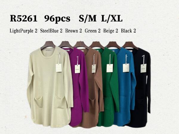 Swetry damskie Roz S/M.L/XL. Mix kolor .Paczka 12szt