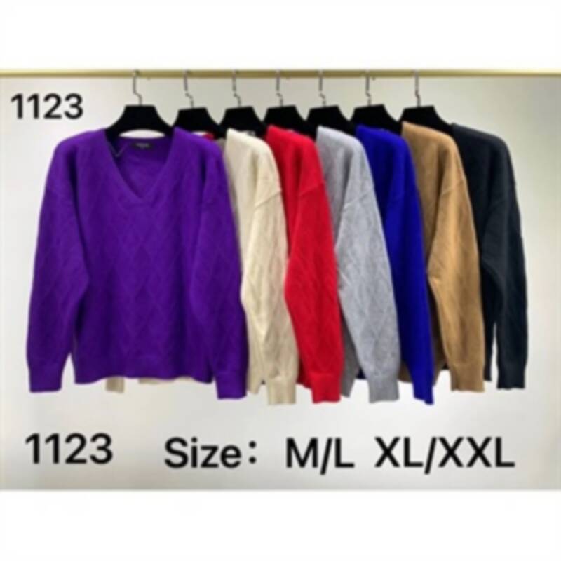 Swetry damskie Roz M/L.XL/2XL . Mix kolor Paczka 12szt