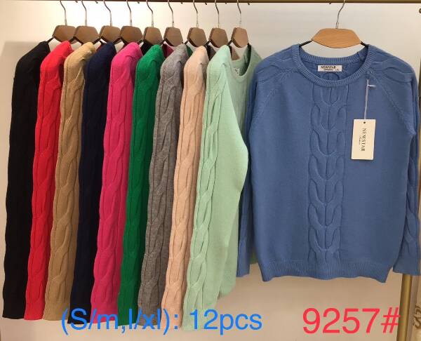  Swetry damska . Roz S/M.L/XL. Paszka 12szt . Mix Kolor.