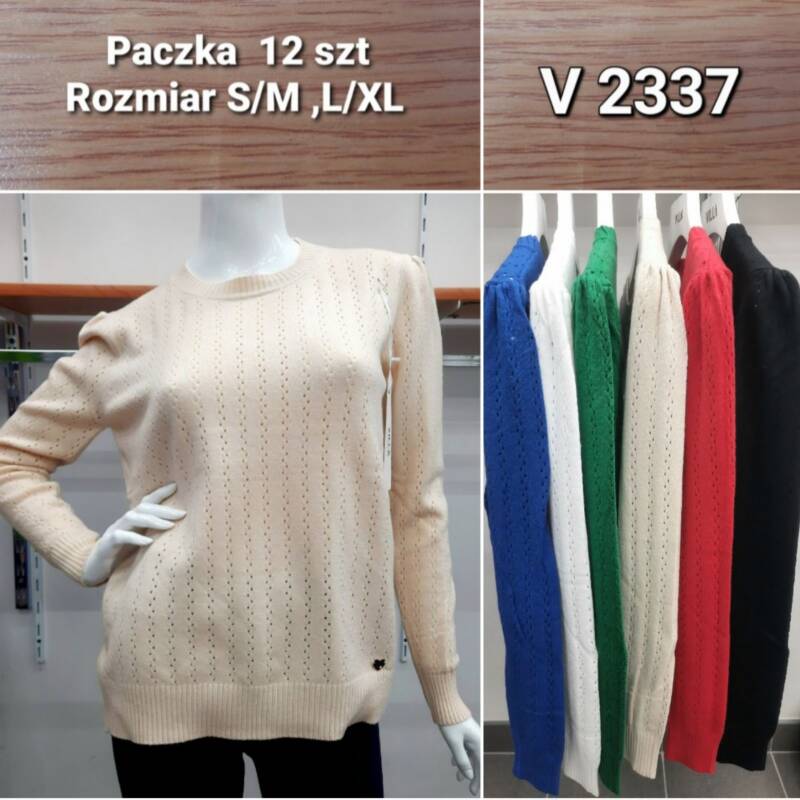 Swetry damskie Roz S/M.L/XL. Mix kolor Paczka 10szt