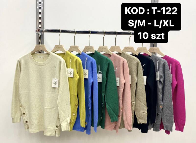 Swetry damskie Roz S/M.L/XL. Mix kolor Paczka 10szt